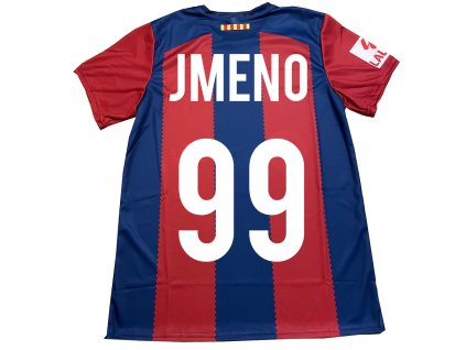 Fotbalový dres Barcelona  vlastní jméno 2024 (Velikost 116 cm (3-4 roky))