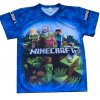 Triko dres Minecraft modré