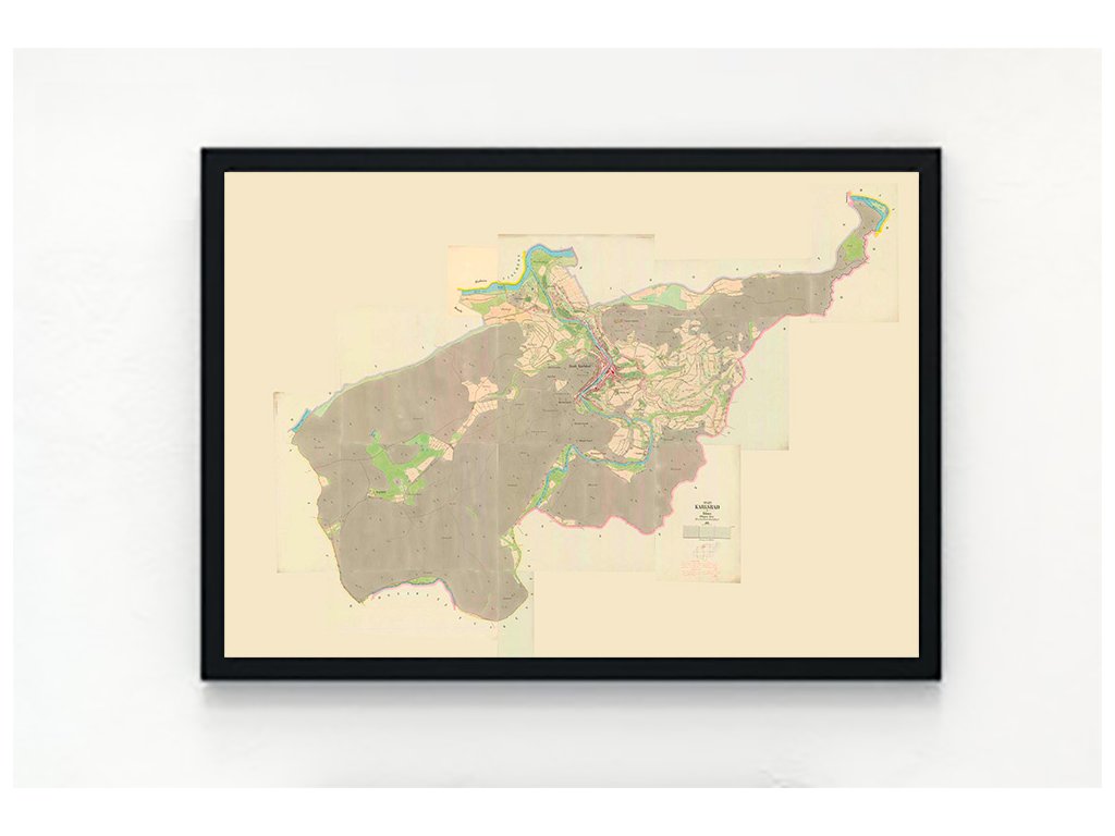 ram stara mapa karlovy vary rok 1842