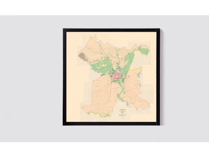 stara mapa cisarske otisky plzen rok 1839 ram