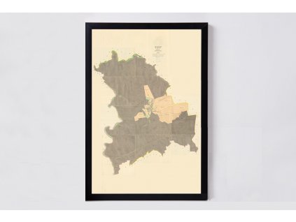 Historická mapa Babice u Rosic - rok 1826