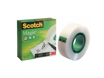 7388 810 ekologiczna taśma klejąca scotch magic tape 19mm x 33m przezroczysta