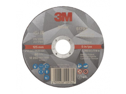 7853 51814 3m srebrna tarcza t41 powierzchnia 150 x 1 6 mm otwór 22 mm