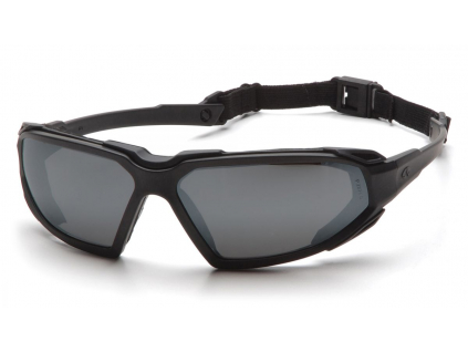 9206 highlander esbb5020dt okulary ochronne non-fogging black rim seated