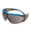 3m securefit 400x okulary ochronne niebiesko-szare oprawki szare sf402xsgaf blu eu
