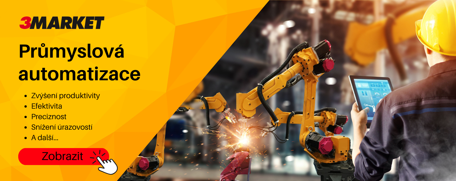 průmyslová automatitace web