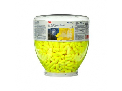 e a rsoft yellow neons one touch refill earplugs 391 1004