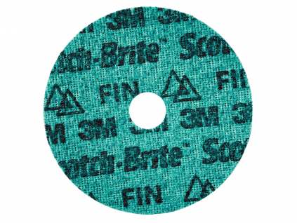 37007 1 pn dh scotch brite precision surface conditioning disc fine 115 mm x 22 23 mm