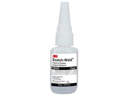 7466 scotch weld pr100 20g vynikajici kyanoakrylatove lepidlo 3m na plasty a pryze