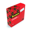 7100027387 scotch crystal tape 1 roll 19 mm x 33 m clip