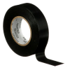 3m temflex vinyl electrical tape 165 black 3 4 in x 60 ft 19 mm x18 m 6 mil 100 rolls case