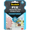 scotch fix transparent mounting tape 19mm x 5m 4910c 1950 p cfip