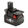 Milwaukee Battery with Badaptor Right