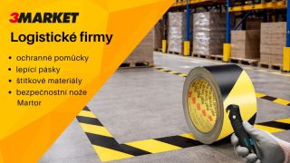 ☝️Každodenní chod skladu stojí na jednoduchých, ale spolehlivých řešeních. Od ochranných pomůcek, lepících pásek a značení...