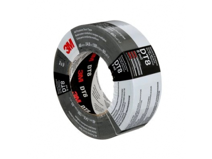 3m Allzweck-Klebeband dt8 schwarz 1 89 in x 60 yd 48 mm x 55 m 24 pro Fall