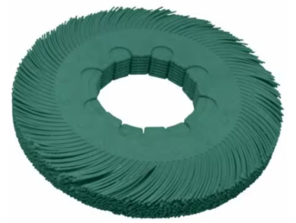 255047 Scotch-Brite™ Radial Bristle Brush BB-ZB Einzelsegment, grün, 152,4 mm, P50, Typ A, (Nachfüllpackung = 40 Stk.)