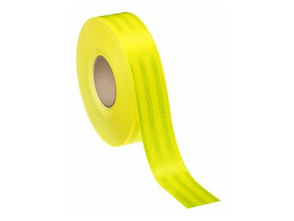 6368 reflektierender Gürtel 3m Diamantgrad 983 23 es fluoreszierend goldgrüner Schwefel 55 mm Preis für 1 Meter