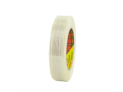 8956 Packband 3M Scotch transparent längsverstärkt, Rolle 50 m, Dicke 0,13 mm (Breite 25mm)