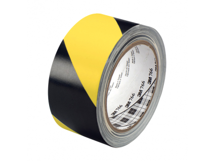 7331 766i Vinylband 3m gold schwarz 50mm 33m für Sicherheitskennzeichnung