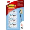 17301clr cee command transparent mittelschnur clips