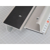 8078 4 Sicherheitsschneidlineal 255x7cm mit rutschfester Beschichtung und Lehre