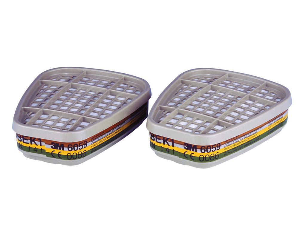 6536 6059 filter abek1 pre masky série 6000 proti organickým anorganickým a kyslým param cena za ks