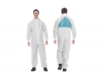 4520 3M Priedušný jednorazový ochranný odev proti ľahkým kvapalinám a rádioaktívnym časticiam (veľkosť XXXXL)
