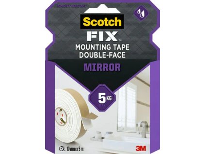 Montážna páska na zrkadlá scotch fix 19 mm x 5 m 4496w 1950 p cfip