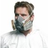 7244 1 6200 stredná 3m filtračná polomaska pre dva opakovane použiteľné ochranné filtre strednej veľkosti