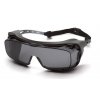 8603 cappture es9920stmrg ochranné okuliare tmavé okuliare s gumovým tesnením nemlžiace