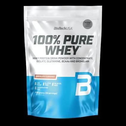 100PureWhey Chocolate 454g front 2000x2000