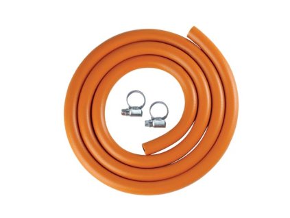 Hadice 1,5 m se sponami - set