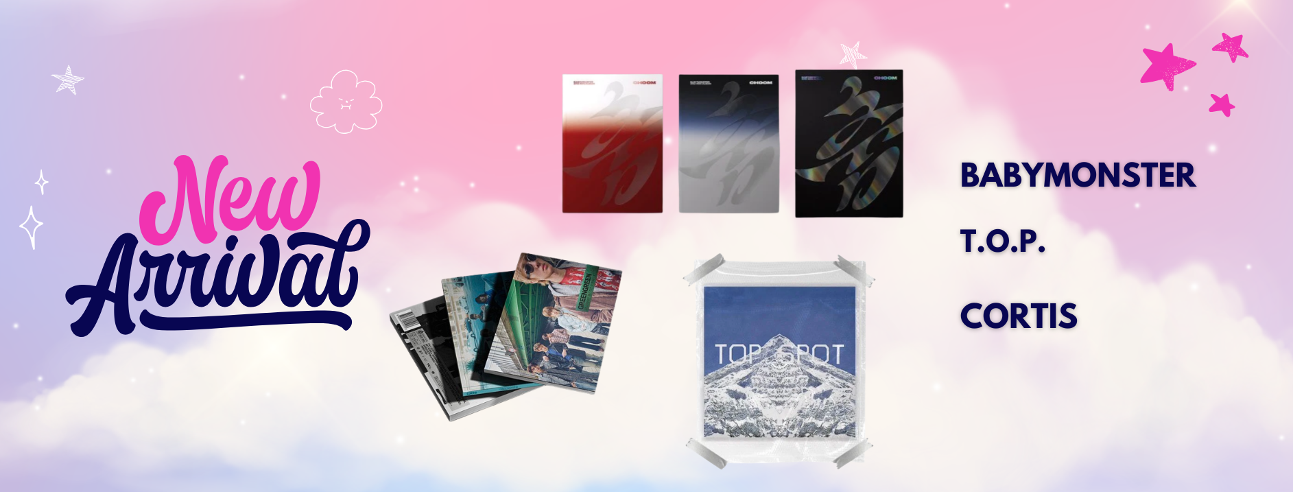 Nové preorders kpop alba