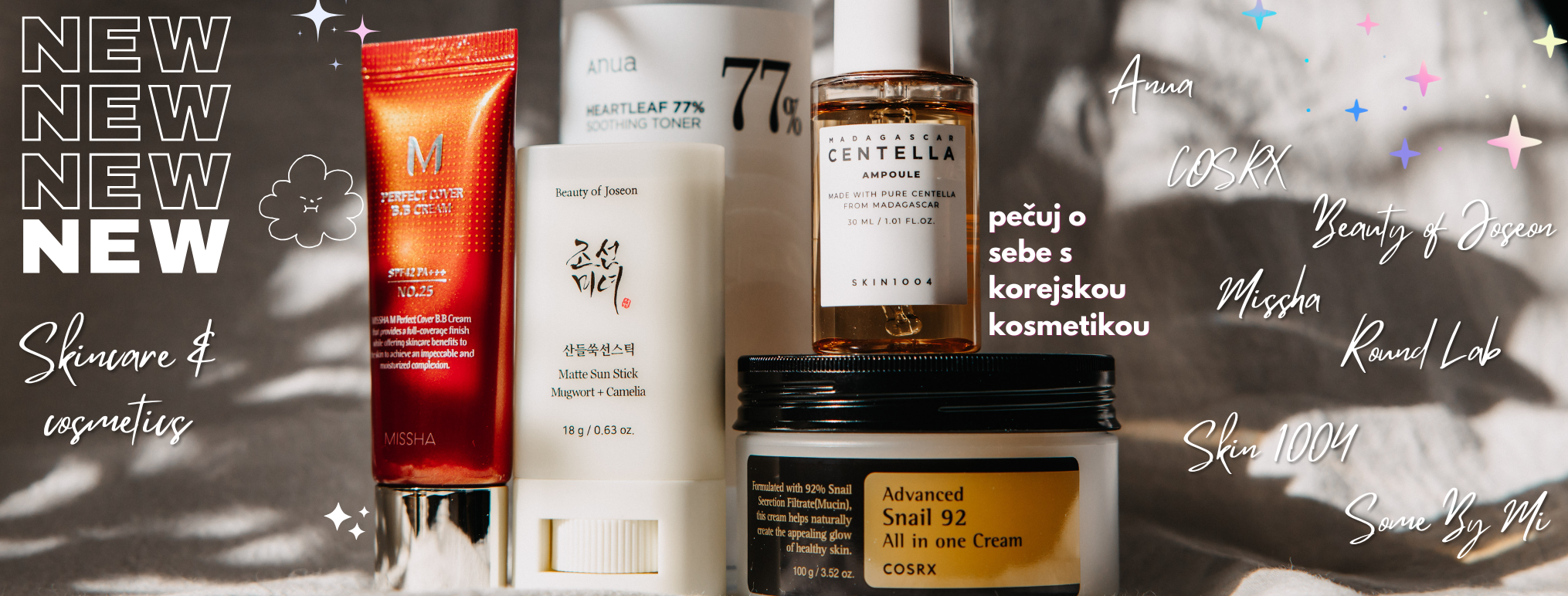 Korejská kosmetika na 3rachashop
