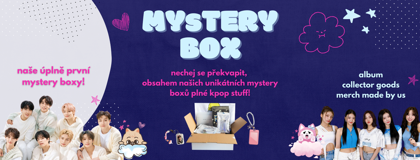 3RACHAshop Kpop mystery boxy