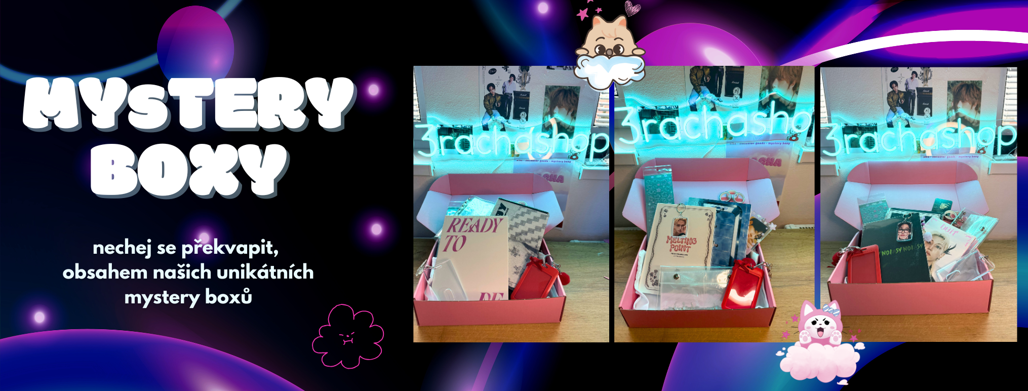 3RACHAshop Kpop mystery boxy