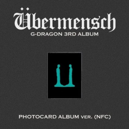 g dragon ubermensch photocard album ver 3rachashop