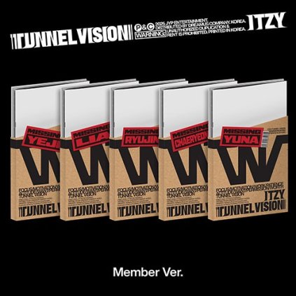 itzy tunnel vision member ver