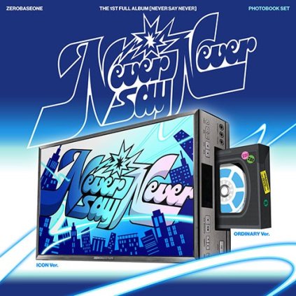 zerobaseone the 1st full album never say never photobook ver icon ordinary 1