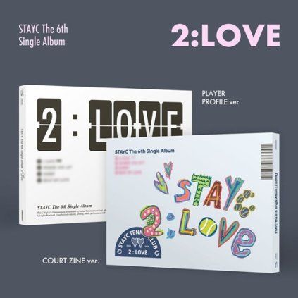 stayc the 6th single album 2 love