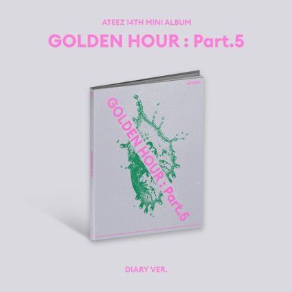 ateez 14th mini album golden hour part 5 diary ver