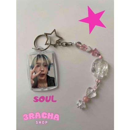Soul - handmade keychain