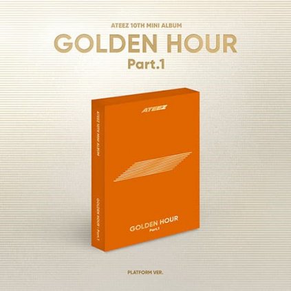 ateez 10th mini album golden hour part 1 platform ver