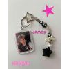 James - handmade keychain