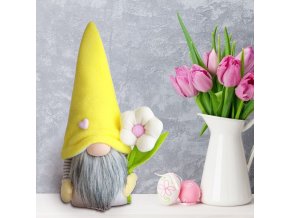 A 1 2 pcs easter standing bunny gnome handm variants 0