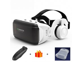 variant image5VR Headset Helmet 3D Glasses Virtual Reality For Smartphone Headset Goggles Binoculars Video Game Wirth Bluetooth