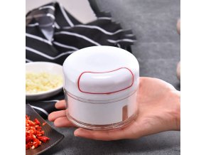 EHSkWhite Multi functional Food Garlic Grinder Hand pulled Garlic Grinder In The Kitchen Palm