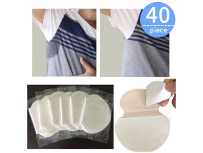 HzKJAntiperspirant Underarm Dress Sticker Pads Armpits Sweat Pads Summer Deodorant Patch Men Women Stickers Anti Sweating