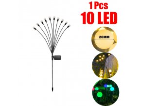 UOogSolar LED Light Outdoor Garden Decoration Landscape Lights Firework Firefly Lawn Lamps Country House Terrace Balcony