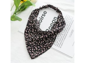 dGBtWomen s Bandana Vintage Bohemia Women Bandana Hair Band Scarf Print Vintage Triangle Turban Elastic Headband